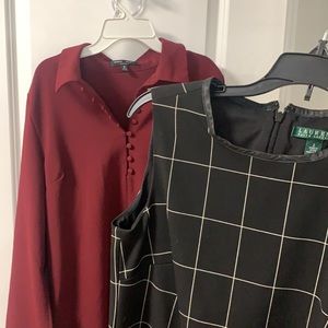 Lauren Ralph Lauren work dress and work top